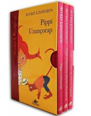 Pippi Uzunçorap Serisi Özel Set 3 Kitap