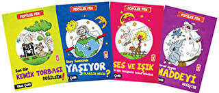 Popüler Fen Seti 4 Kitap Takım