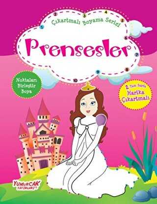 Prensesler - Çıkartmalı Boyama Serisi