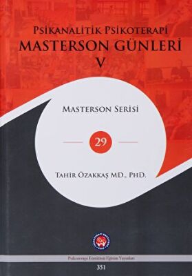Psikanalitik Psikoterapi - Masterson Günleri 5 kapağı
