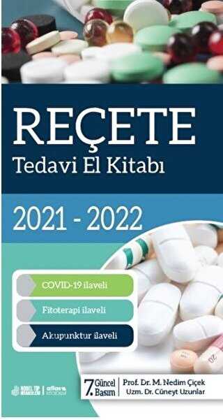 Reçete Tedavi El Kitabı 2021-2022 kapağı