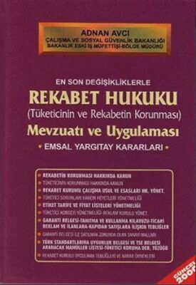 Rekabet Hukuku Tüketicinin ve Rekabetin Korunması Mevzuatı ve Uygulaması kapağı
