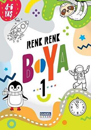 Renk Renk Boya 1 4-6 Yaş kapağı