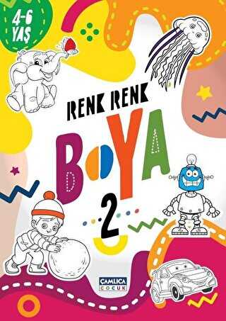 Renk Renk Boya 2 4-6 Yaş kapağı