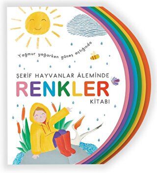 Şerif Hayvanlar Aleminde - Renkler Kitabı kapağı