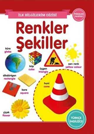 Renkler Şekiller - İlk Bilgilerim Dizisi kapağı