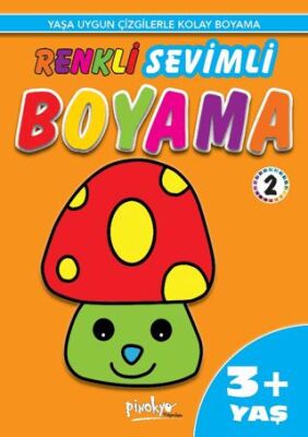 Renkli Sevimli Boyama 2 3+ Yaş kapağı