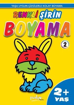 Renkli Şirin Boyama 2 2+ Yaş kapağı