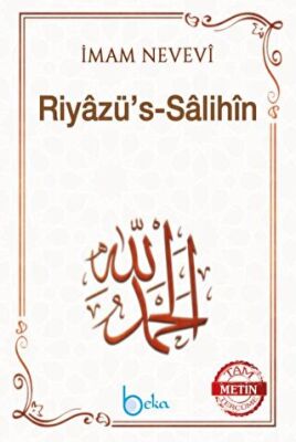 Riyazü`s - Salihin Büyük Boy, Arapça Metinli, Ivory