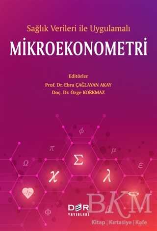 Sağlık Verileri İle Uygulamalı Mikroekonometri kapağı
