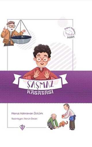 Şaşmaz Kasabası - Değerli Hikayeler Adalet kapağı