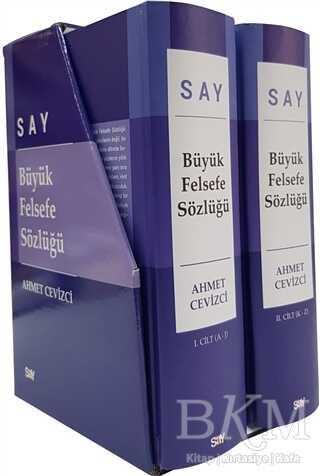 Say Büyük Felsefe Sözlüğü 2 Cilt Takım kapağı