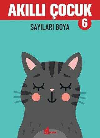 Sayıları Boya - Akıllı Çocuk 6 kapağı
