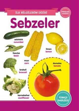 Sebzeler - İlk Bilgilerim Dizisi kapağı
