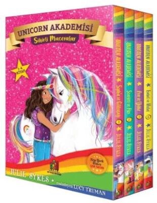 Sihirli Maceralar - Unicorn Akademisi Seti 4 Kitap Takım kapağı