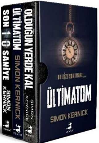 Simon Kernick Seti - Hayatta Kal 3 Kitap Takım kapağı