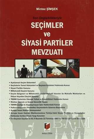 Son Değişiklikleriyle Seçimler ve Siyasi Partiler Mevzuatı