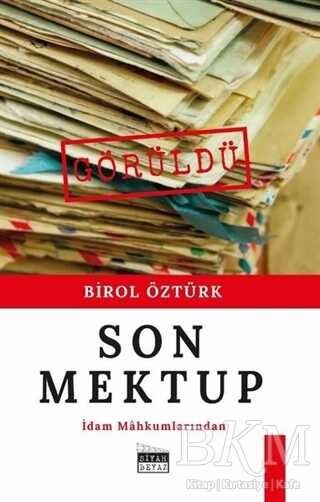Son Mektup kapağı