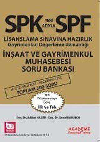 SPK Lisanslanma Sınavına Hazırlık İnşaat ve Gayrimenkul Muhasebesi Soru Bankası
