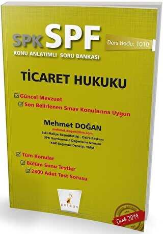SPK - SPF Ticaret Hukuku Konu Anlatımlı Soru Bankası