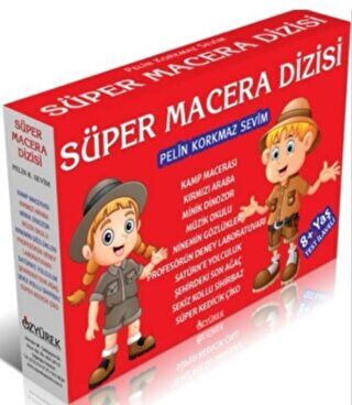 Süper Macera Dizisi 10 Kitap Set kapağı