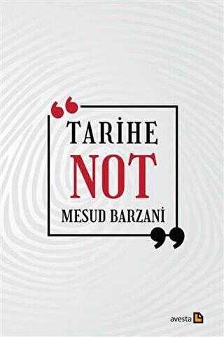 Tarihe Not kapağı