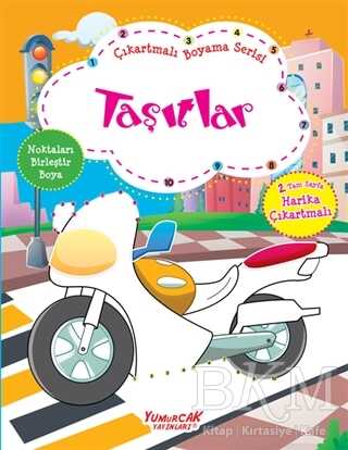 Taşıtlar - Çıkartmalı Boyama Serisi