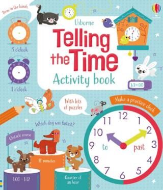 Telling the Time Activity Book kapağı