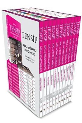 Tensip Adli ve İdari Hakimlik Tamamı Çözümlü Çıkmış Sorular 11 Kitap Takım