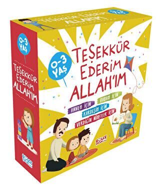 Teşekkür Ederim Allah`ım 4 Kitap Takım kapağı