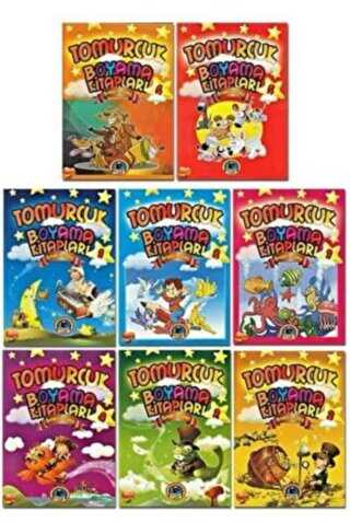 Tomurcuk Boyama Kitapları 8 Kitap Takım