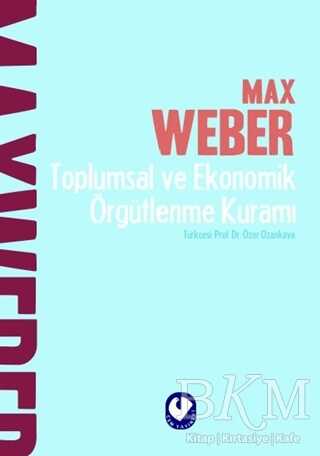 Toplumsal ve Ekonomik Örgütlenme Kuramı kapağı