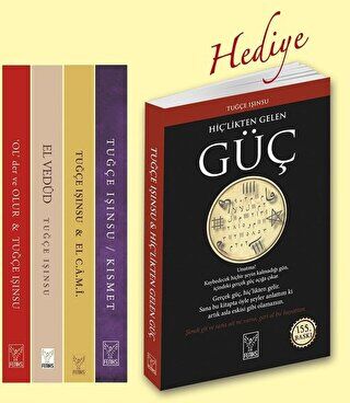 Tuğçe Işınsu Son Kitaplar Seti - Hiçlikten Gelen Güç Hediyeli 5 Kitap kapağı