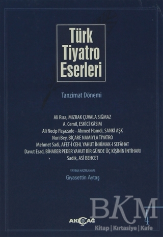 Türk Tiyatro Eserleri 4 Tanzimat Dönemi