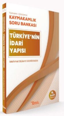 Temsil Kitap Kaymakamlık Soru Bankası Türkiye`nin İdari Yapısı kapağı
