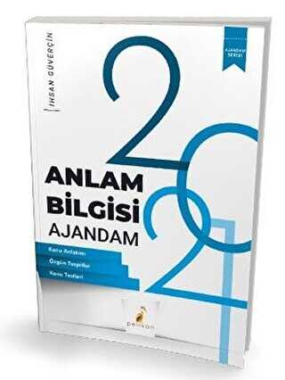 2021 Anlam Bilgisi Ajandam kapağı