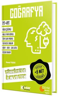 Kriter Akademi 5 Net Garantili Coğrafya Yayınları kapağı