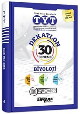 TYT Biyoloji Dekatlon 30 Deneme kapağı