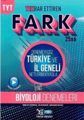 TYT Biyoloji Fark Tekrar Ettiren Denemeleri kapağı