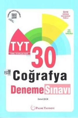Palme YKS TYT Coğrafya 30 Deneme Sınavı kapağı