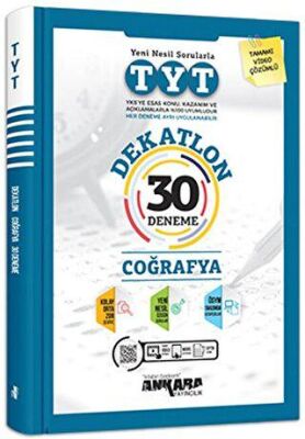 TYT Coğrafya Dekatlon 30 Deneme kapağı