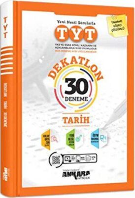 TYT Dekatlon Tarih 30 Deneme kapağı