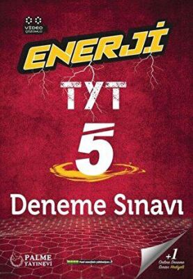 Palme YKS TYT Enerji 5 Deneme Sınavı Video Çözümlü kapağı
