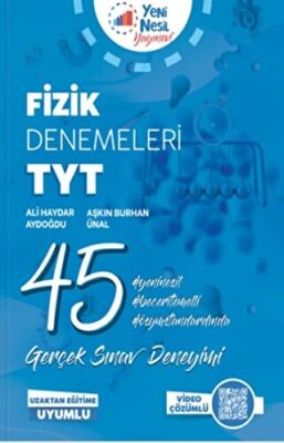 TYT Fizik 45 Deneme Sınavı kapağı