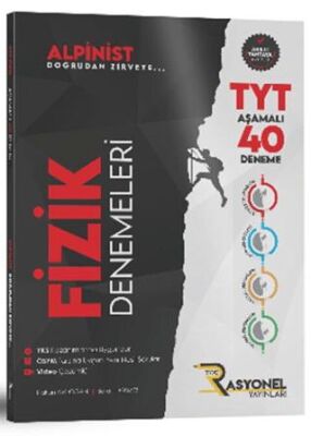 TYT Fizik Alpinist Aşamalı 40 Deneme kapağı