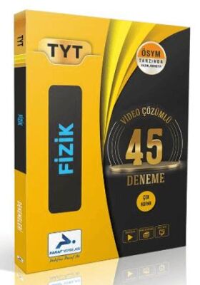 TYT Fizik Video Çözümlü 45 Deneme kapağı