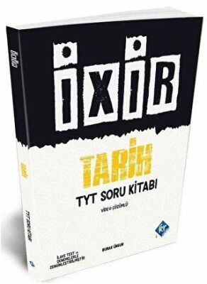 TYT İxir Tarih Soru Bankası kapağı