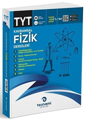 TYT Kavramsal Fizik Dergileri 6 Fasikül kapağı