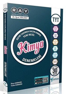 RAY TYT Kimya Denemeleri - Konu Analizli 30 Deneme kapağı