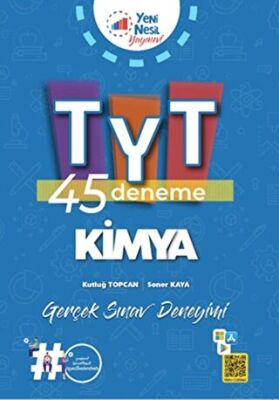 TYT Kimya 45 Deneme Sınavı kapağı